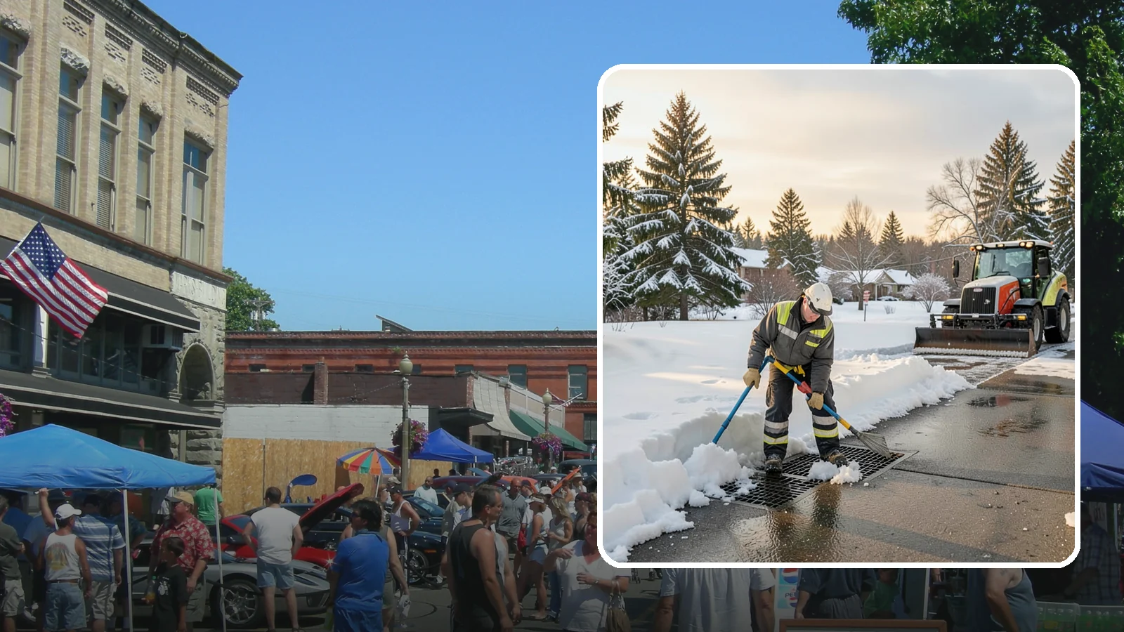 Catch Basin Snow Clearing in Snohomish, Snohomish County, WA - We keep catch basins and storm grates open so meltwater and rain drain instead of flooding your lot.