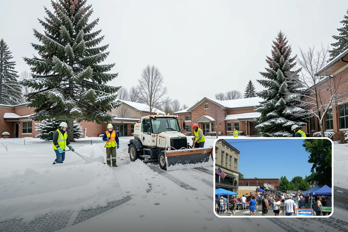 Catch Basin Snow Clearing in Snohomish, Snohomish County, WA - Prevents ponding and flooding during thaws and rain events