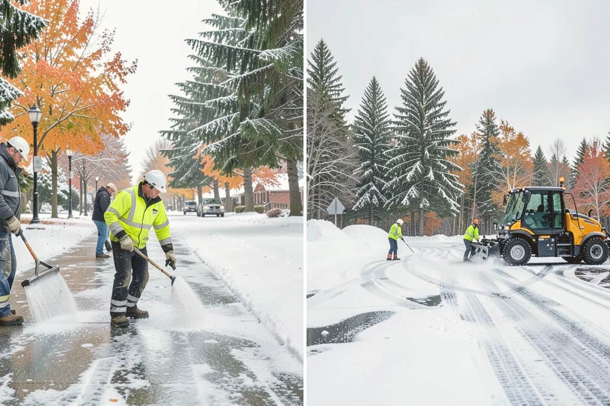 Catch Basin Snow Clearing in Snohomish, Snohomish County, WA - We locate catch basins and storm grates across the site