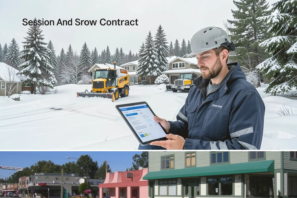 Catch Basin Snow Clearing in Snoqualmie, King County, WA - Basins need clearing right before the thaw cycles and atmospheric rivers that regularly follow our snow events from December...