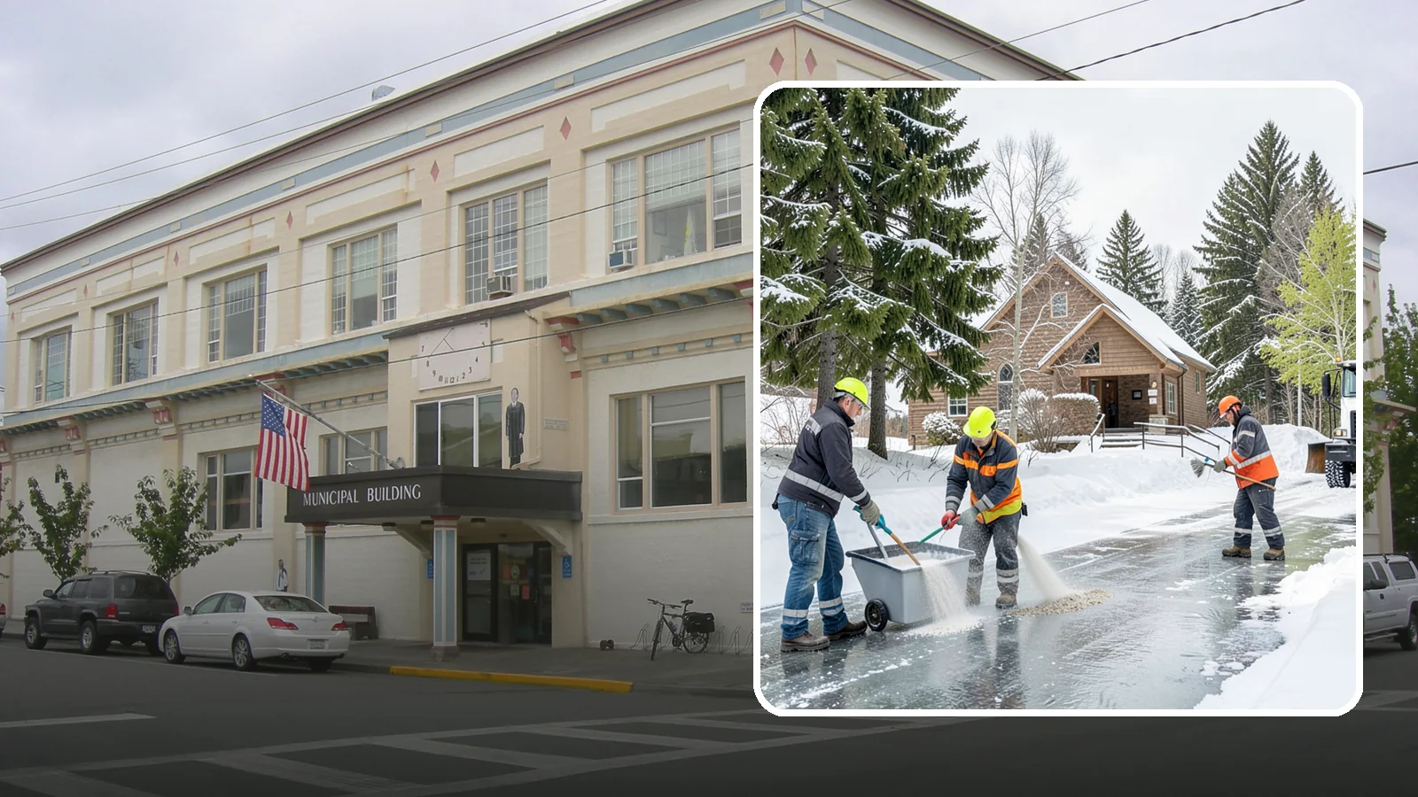 Church Deicing in Anacortes, Skagit County, WA - Deicing for churches and worship centers, keeping entrances, ramps, and lots safe for congregations that gather early on frozen...