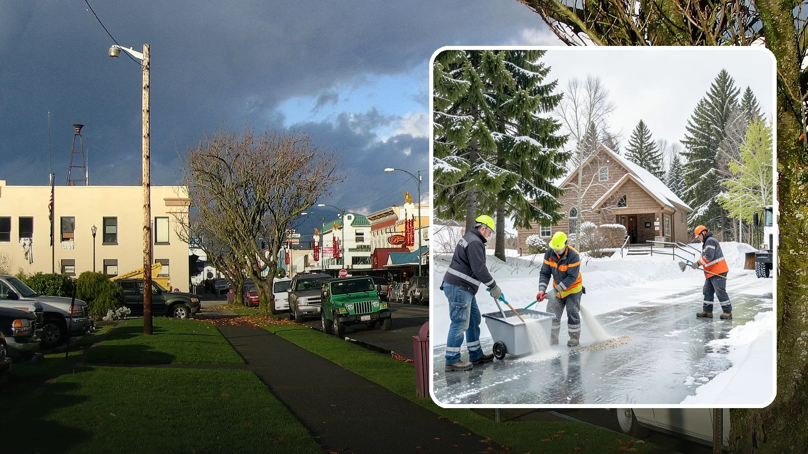 Church Deicing in Arlington, Snohomish County, WA - Deicing for churches and worship centers, keeping entrances, ramps, and lots safe for congregations that gather early on frozen...