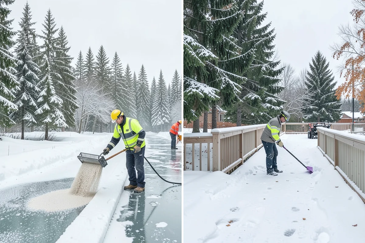 Church Deicing in Bonney Lake, Pierce County, WA - Review sanctuary entrances, ramps, and lots with church staff