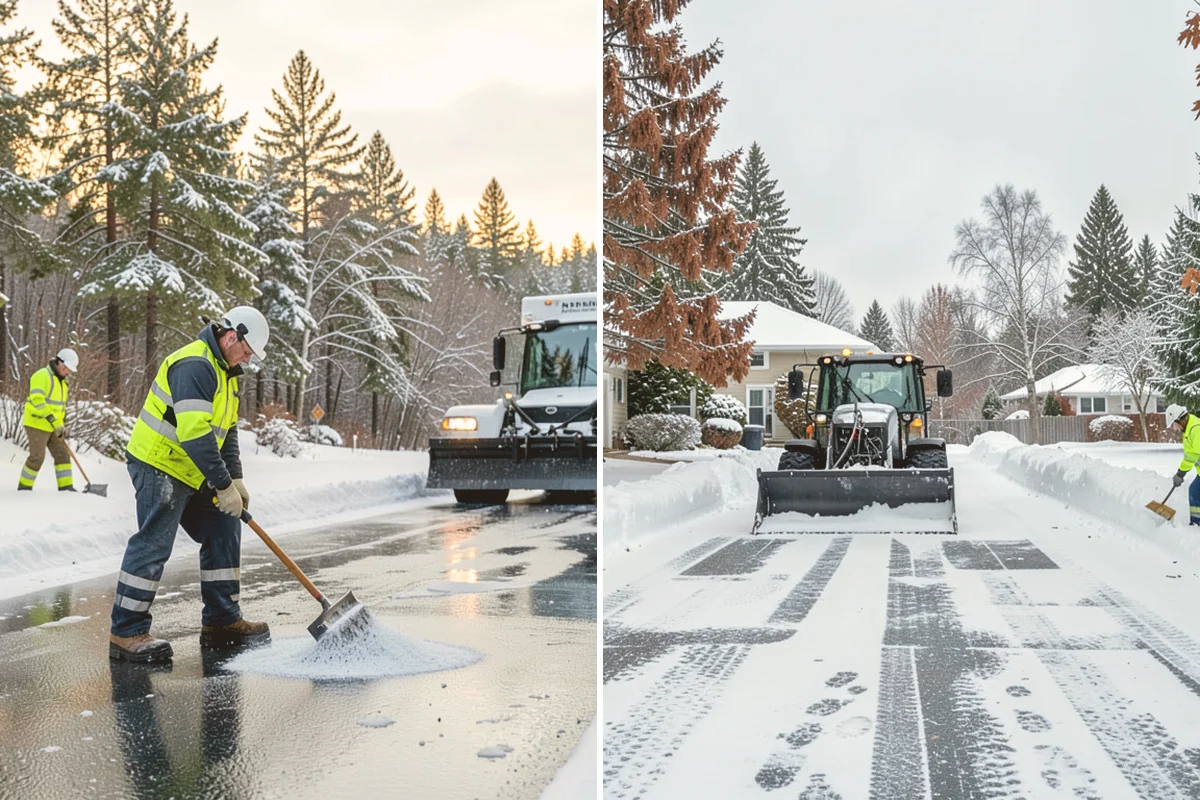 Church Deicing in Brier, Snohomish County, WA - Review sanctuary entrances, ramps, and lots with church staff