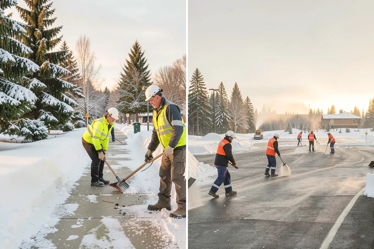 Church Deicing in Carnation, King County, WA - Review sanctuary entrances, ramps, and lots with church staff