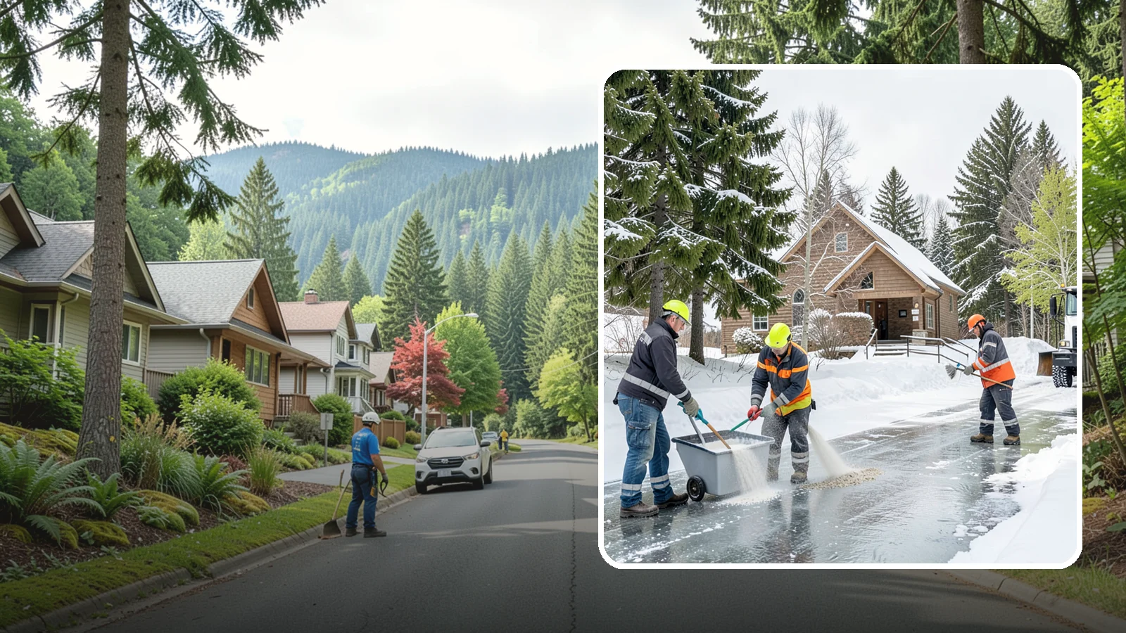 Church Deicing in Darrington, Snohomish County, WA - Deicing for churches and worship centers, keeping entrances, ramps, and lots safe for congregations that gather early on frozen...