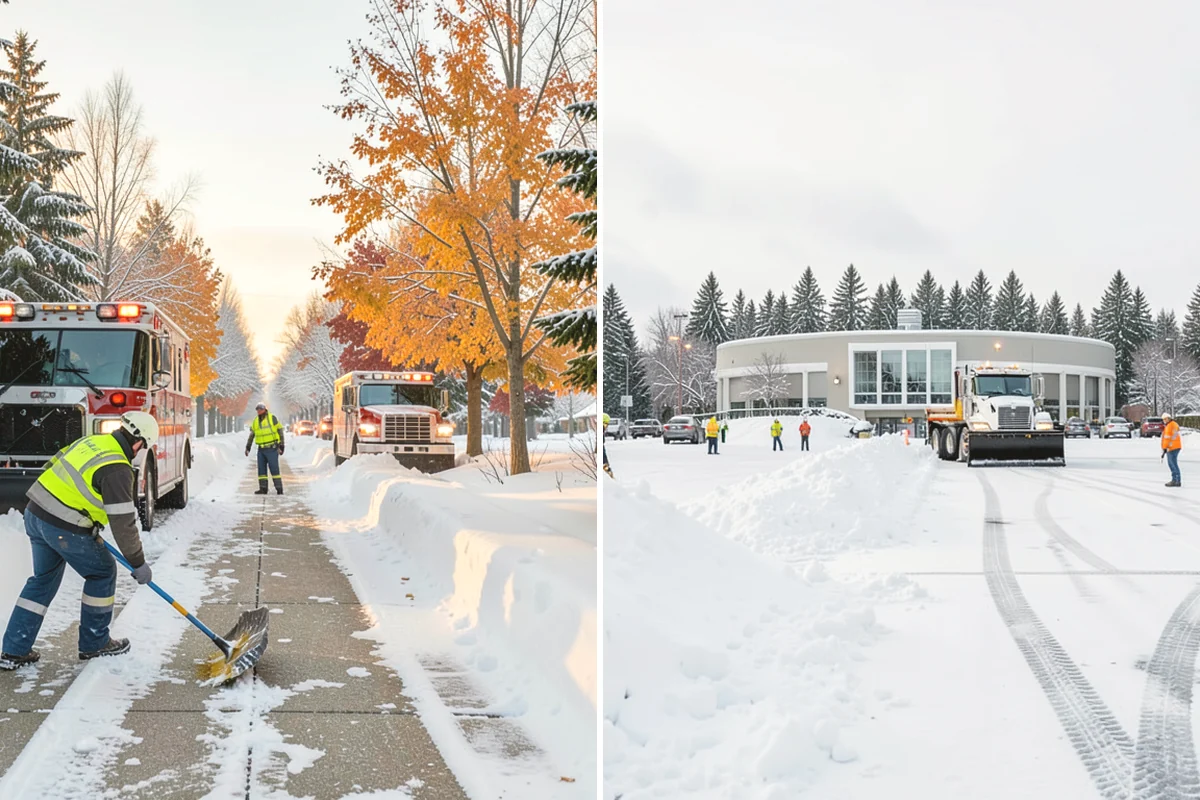 Church Deicing in Duvall, King County, WA - Review sanctuary entrances, ramps, and lots with church staff