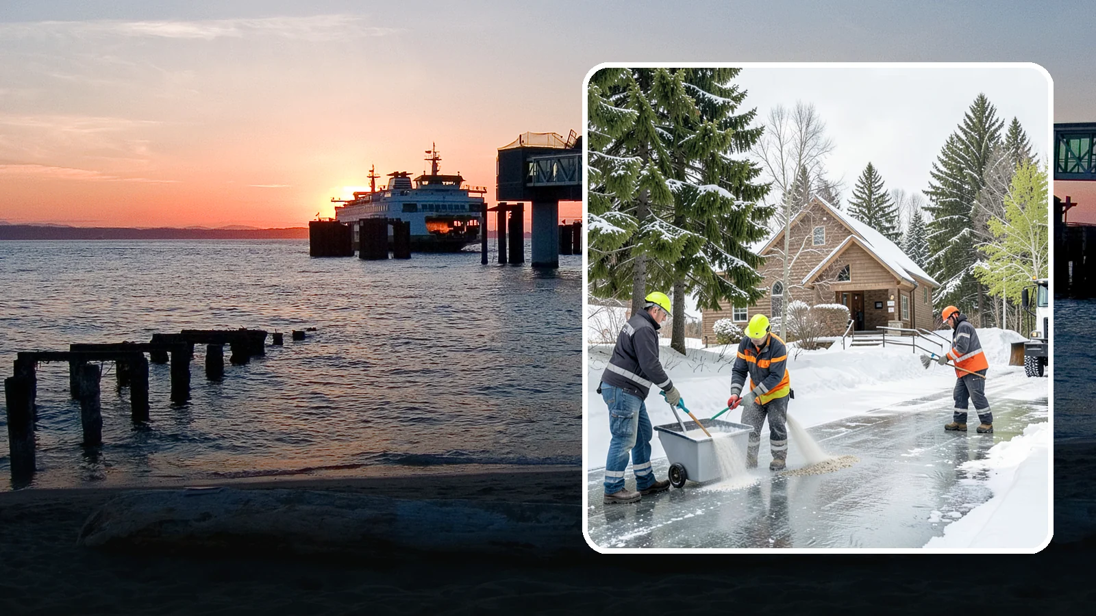 Church Deicing in Edmonds, Snohomish County, WA - Deicing for churches and worship centers, keeping entrances, ramps, and lots safe for congregations that gather early on frozen...