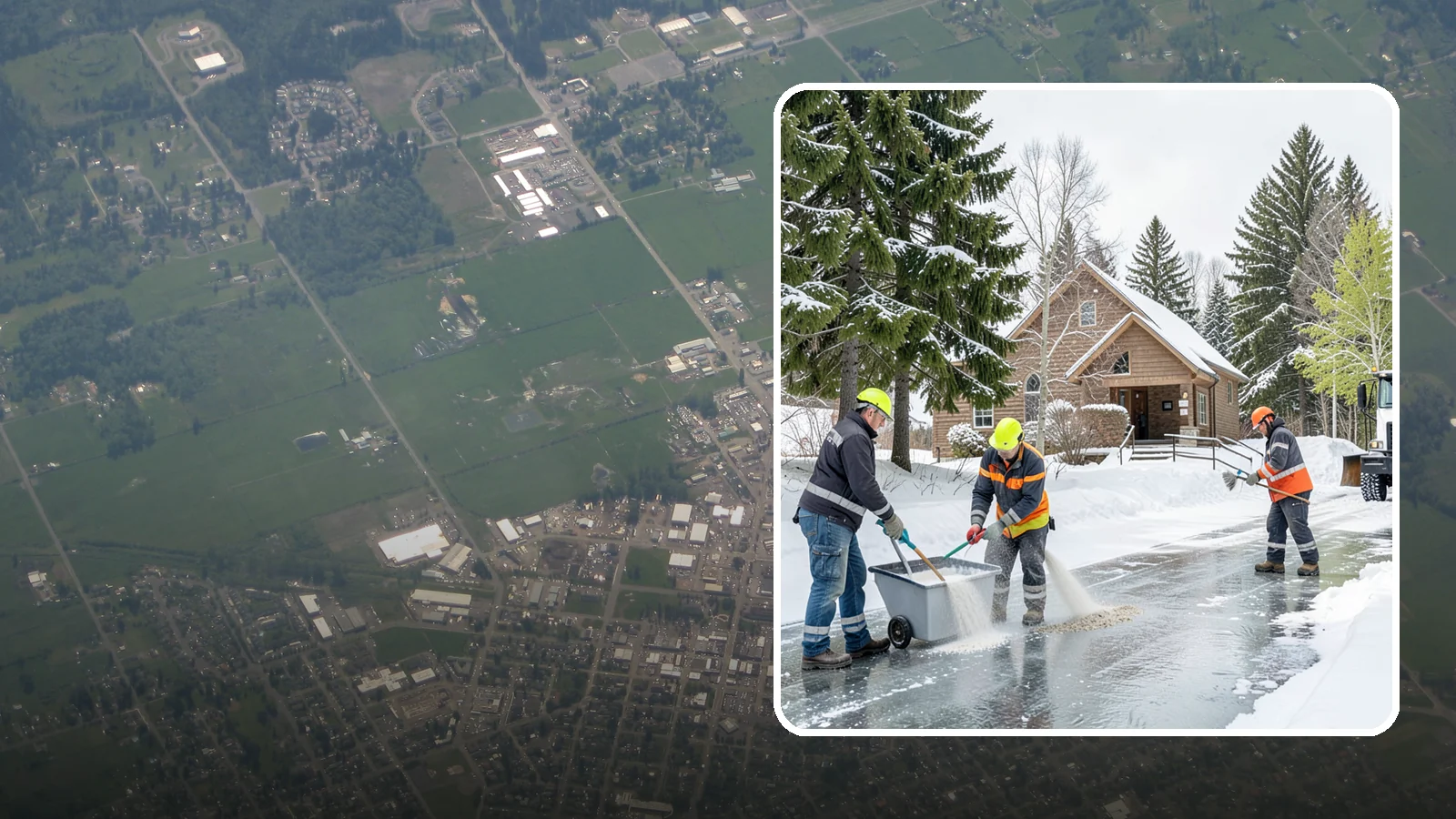 Church Deicing in Enumclaw, King County, WA - Deicing for churches and worship centers, keeping entrances, ramps, and lots safe for congregations that gather early on frozen...