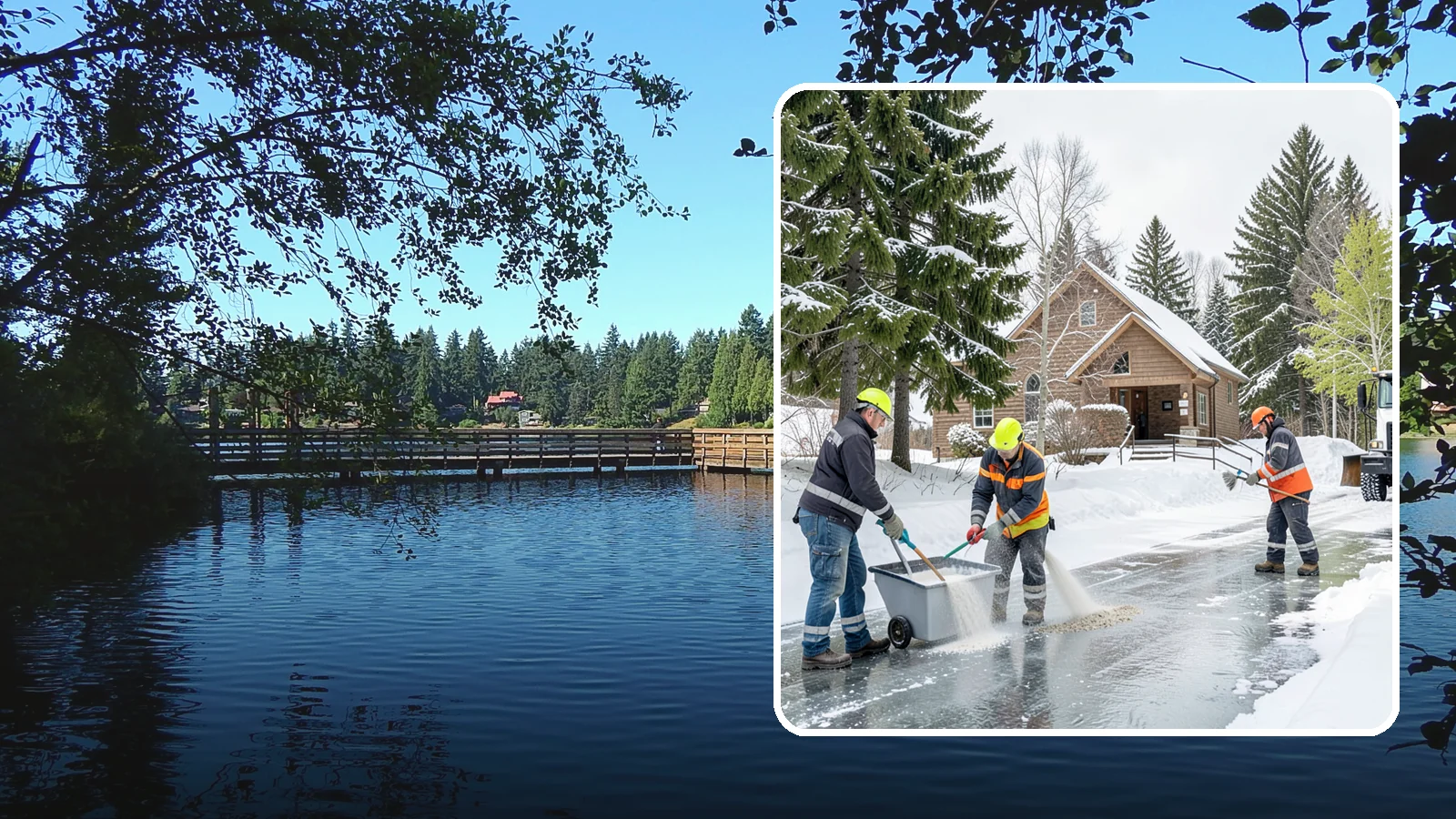 Church Deicing in Federal Way, King County, WA - Deicing for churches and worship centers, keeping entrances, ramps, and lots safe for congregations that gather early on frozen...