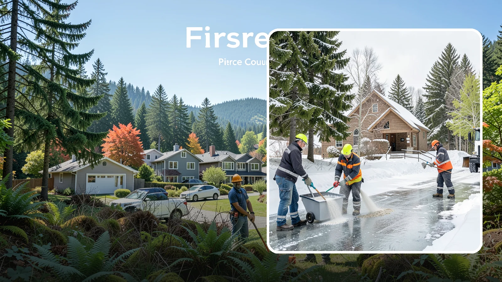 Church Deicing in Fircrest, Pierce County, WA - Deicing for churches and worship centers, keeping entrances, ramps, and lots safe for congregations that gather early on frozen...