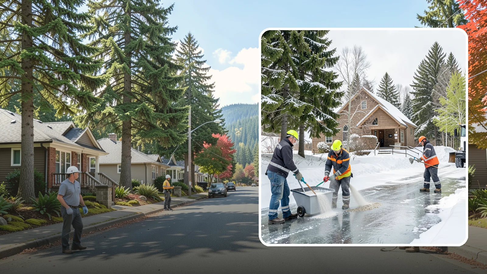 Church Deicing in Hunts Point, King County, WA - Deicing for churches and worship centers, keeping entrances, ramps, and lots safe for congregations that gather early on frozen...
