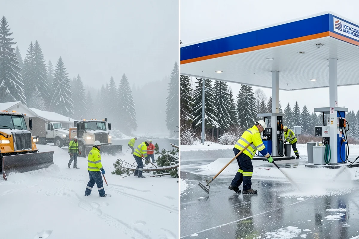 Church Deicing in Hunts Point, King County, WA - Review sanctuary entrances, ramps, and lots with church staff