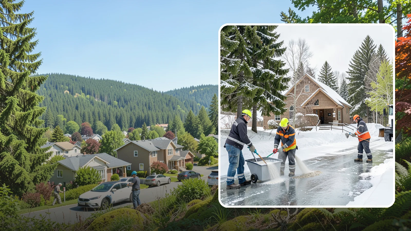 Church Deicing in Index, Snohomish County, WA - Deicing for churches and worship centers, keeping entrances, ramps, and lots safe for congregations that gather early on frozen...