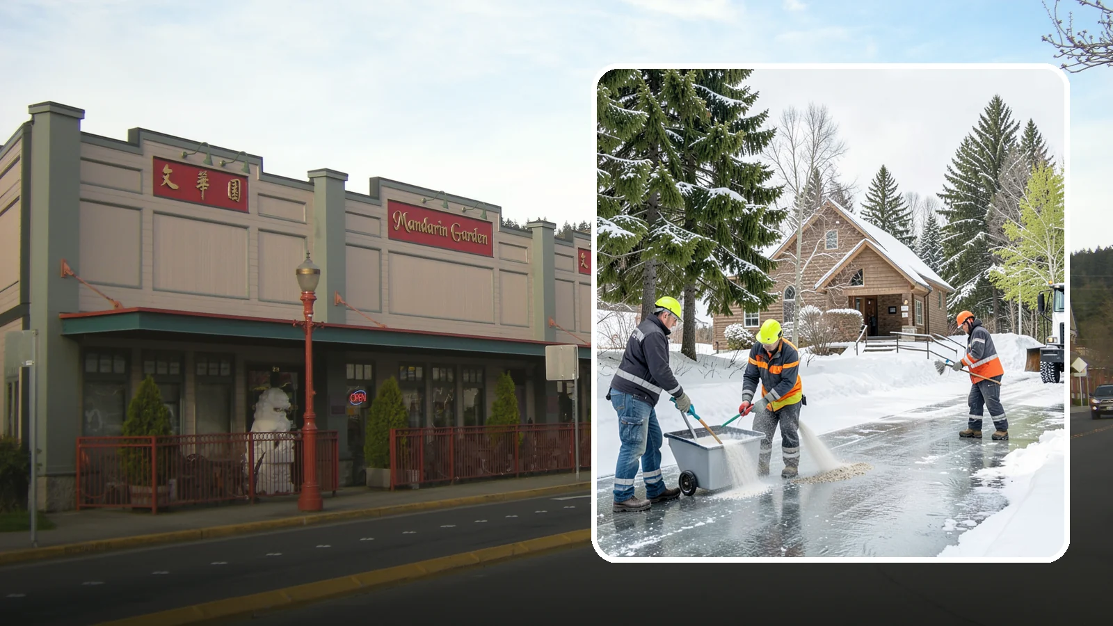 Church Deicing in Issaquah, King County, WA - Deicing for churches and worship centers, keeping entrances, ramps, and lots safe for congregations that gather early on frozen...