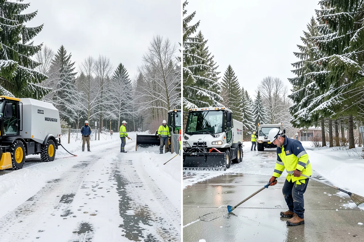Church Deicing in Lake Forest Park, King County, WA - Review sanctuary entrances, ramps, and lots with church staff