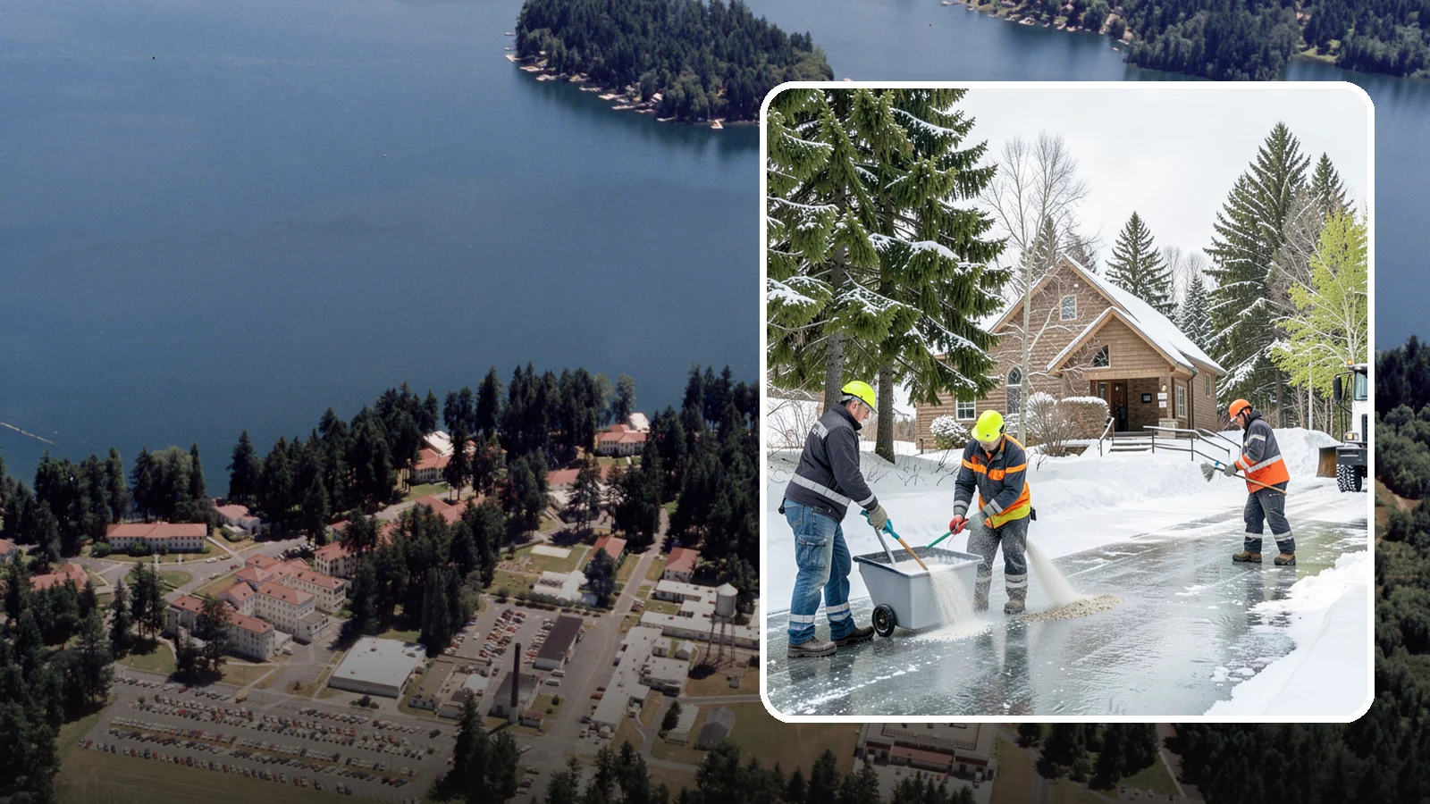 Church Deicing in Lakewood, Pierce County, WA - Deicing for churches and worship centers, keeping entrances, ramps, and lots safe for congregations that gather early on frozen...