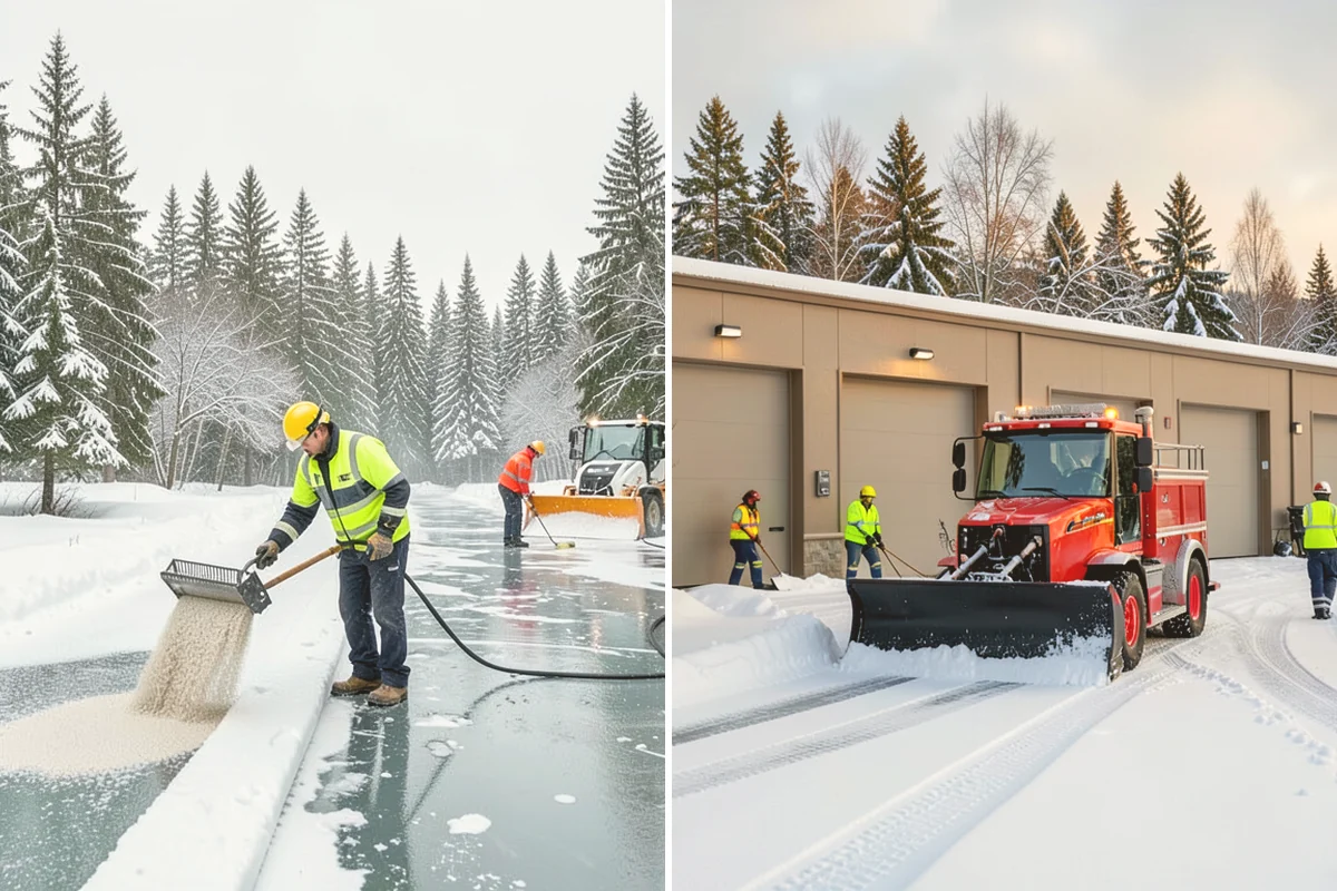 Church Deicing in Langley, Island County, WA - Review sanctuary entrances, ramps, and lots with church staff