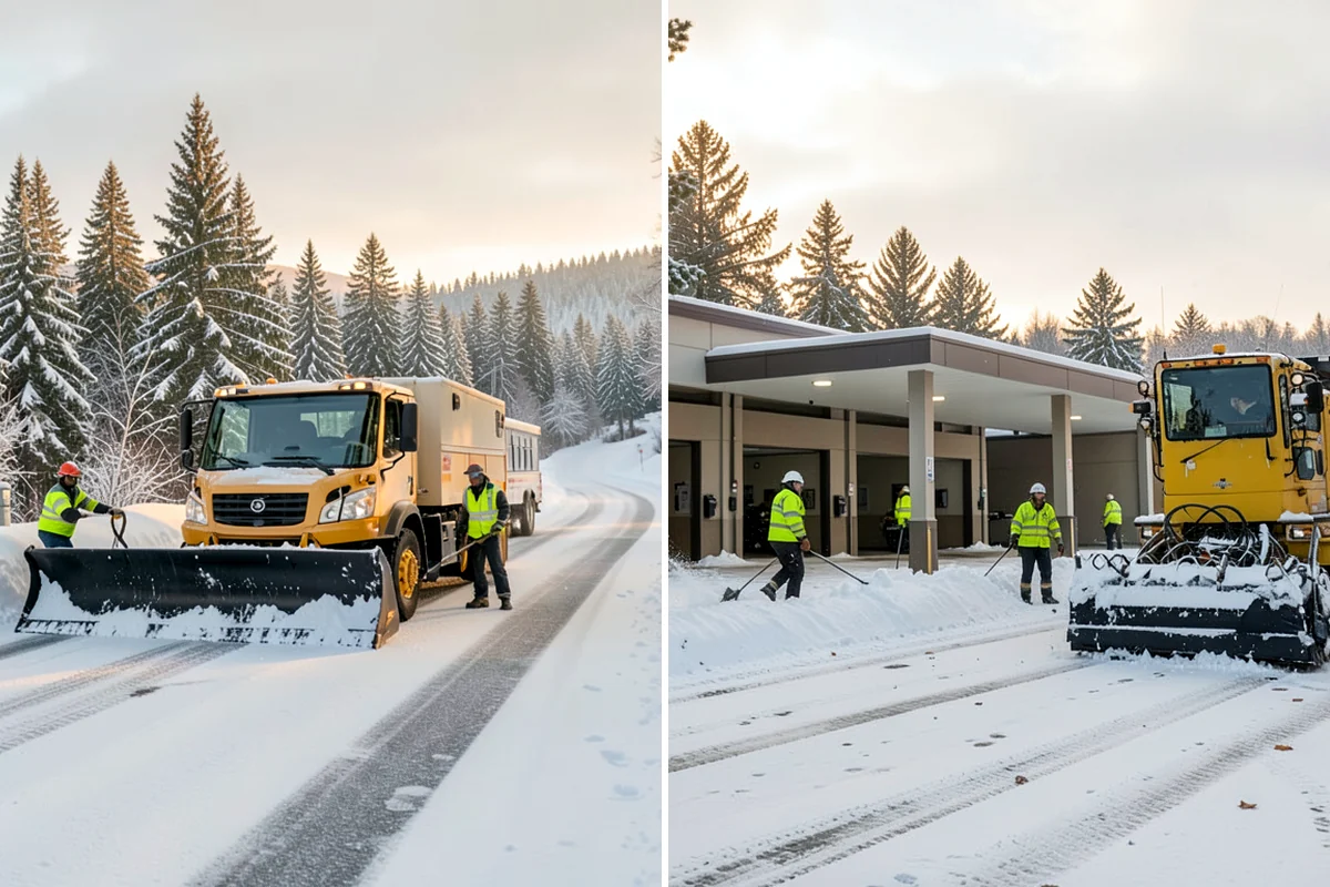 Church Deicing in Lyman, Skagit County, WA - Review sanctuary entrances, ramps, and lots with church staff