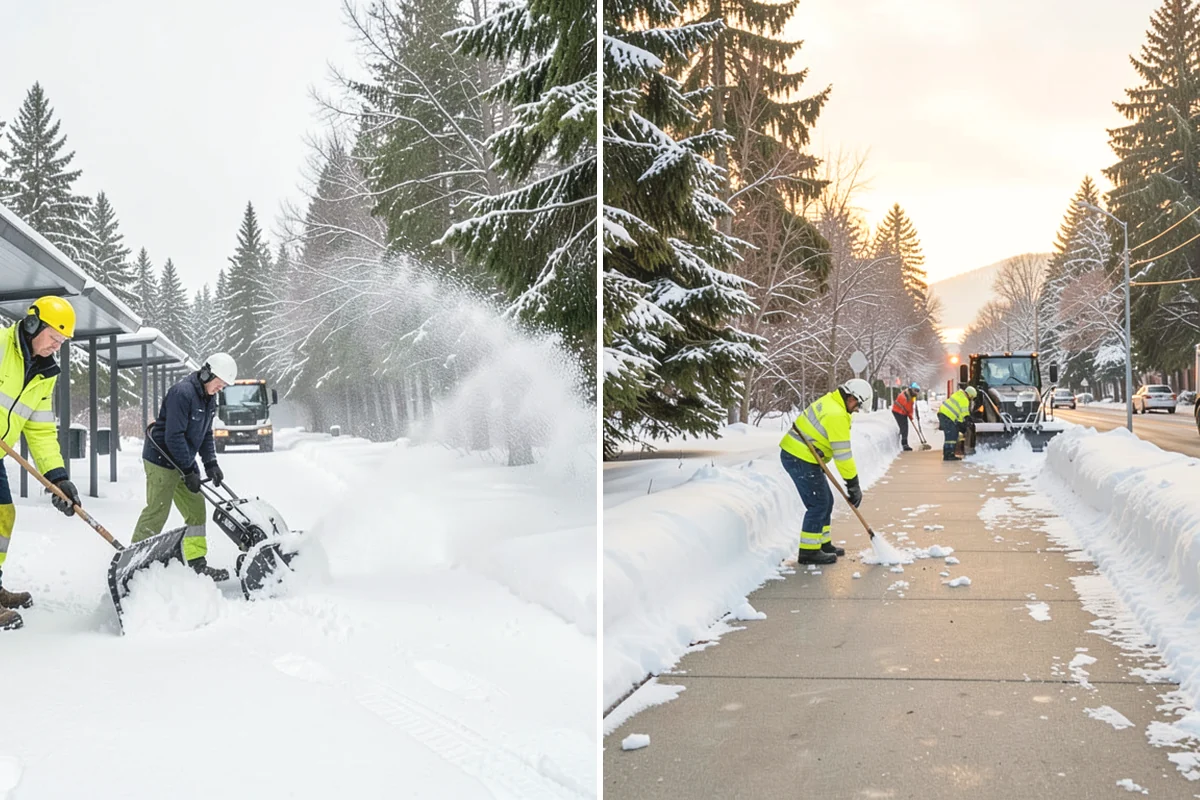 Church Deicing in Mercer Island, King County, WA - Review sanctuary entrances, ramps, and lots with church staff