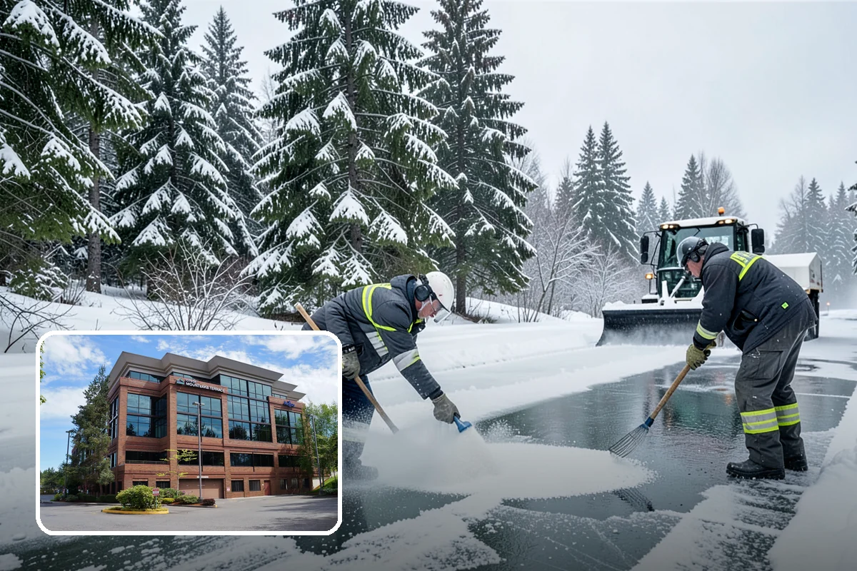 Church Deicing in Mountlake Terrace, Snohomish County, WA - Protects older and mobility-limited members from falls