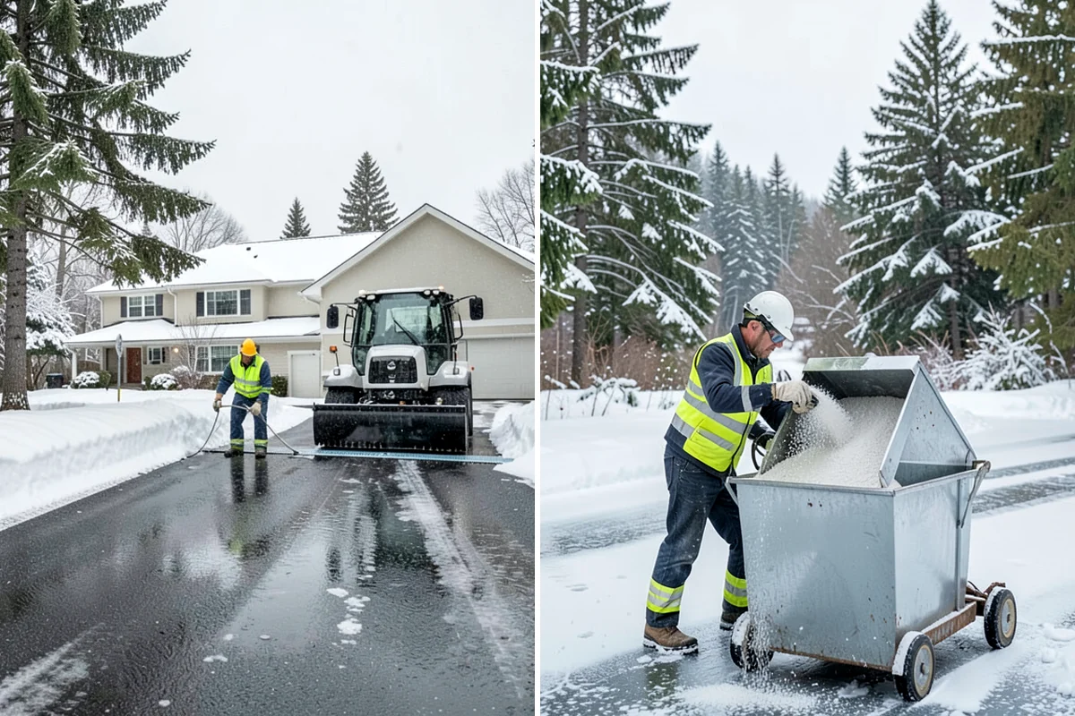 Church Deicing in Normandy Park, King County, WA - Review sanctuary entrances, ramps, and lots with church staff