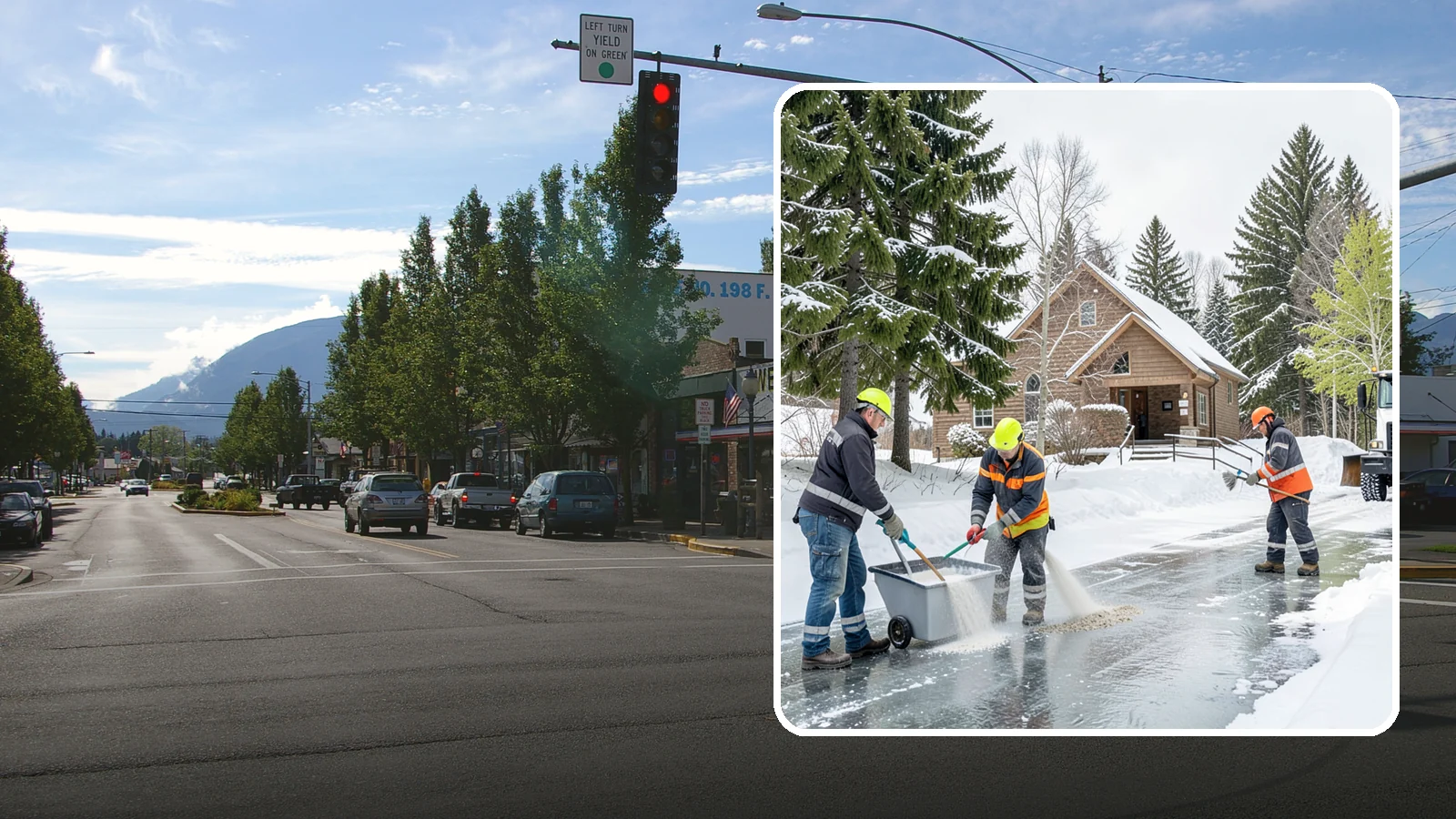 Church Deicing in North Bend, King County, WA - Deicing for churches and worship centers, keeping entrances, ramps, and lots safe for congregations that gather early on frozen...