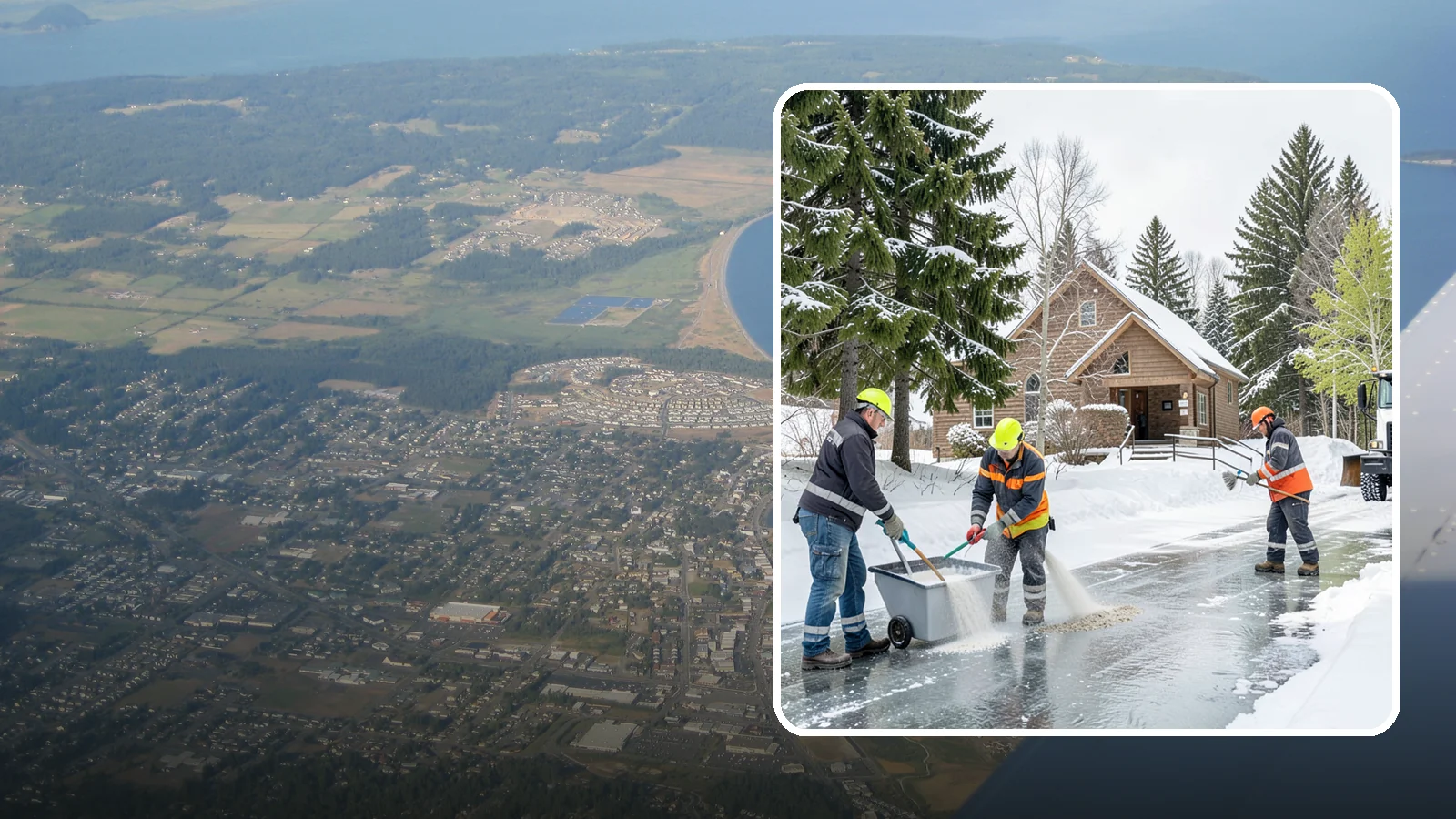 Church Deicing in Oak Harbor, Island County, WA - Deicing for churches and worship centers, keeping entrances, ramps, and lots safe for congregations that gather early on frozen...