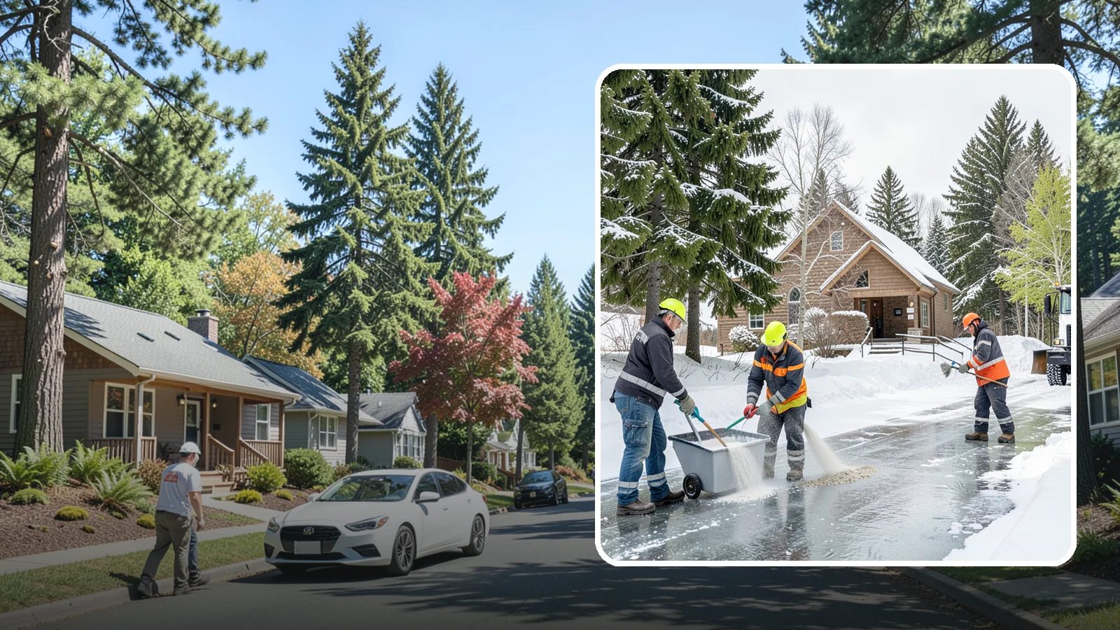 Church Deicing in Orting, Pierce County, WA - Deicing for churches and worship centers, keeping entrances, ramps, and lots safe for congregations that gather early on frozen...