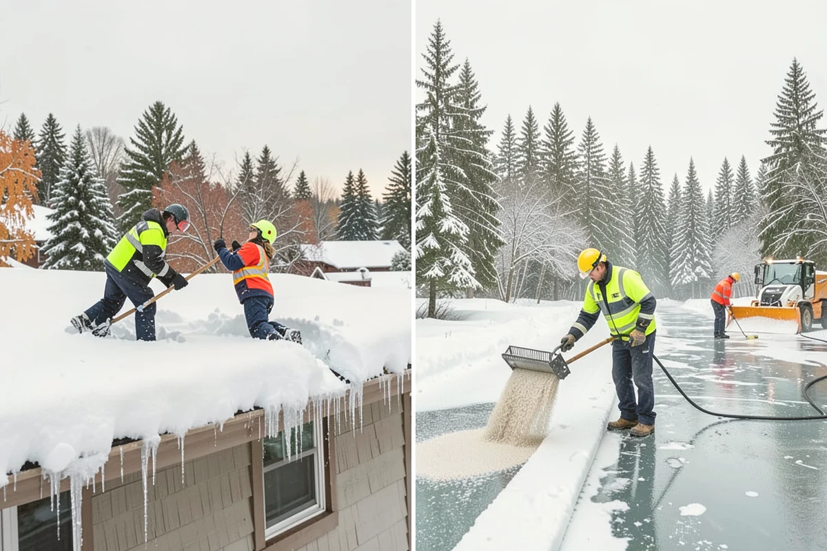 Church Deicing in Orting, Pierce County, WA - Review sanctuary entrances, ramps, and lots with church staff