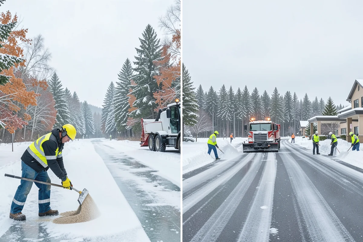 Church Deicing in Renton, King County, WA - Review sanctuary entrances, ramps, and lots with church staff