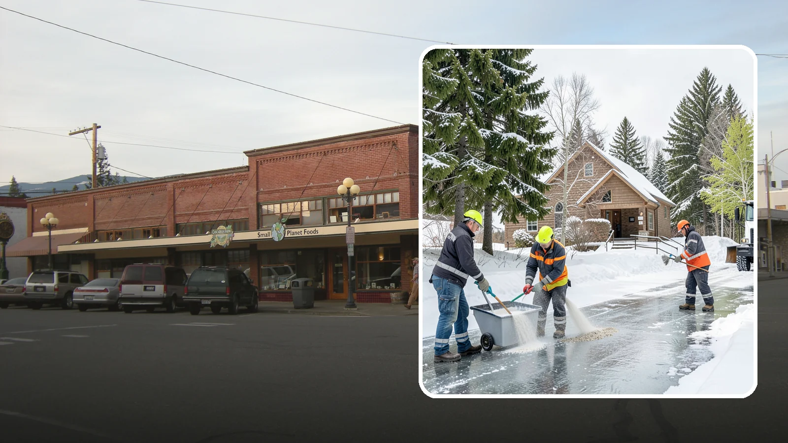 Church Deicing in Sedro-Woolley, Skagit County, WA - Deicing for churches and worship centers, keeping entrances, ramps, and lots safe for congregations that gather early on frozen...