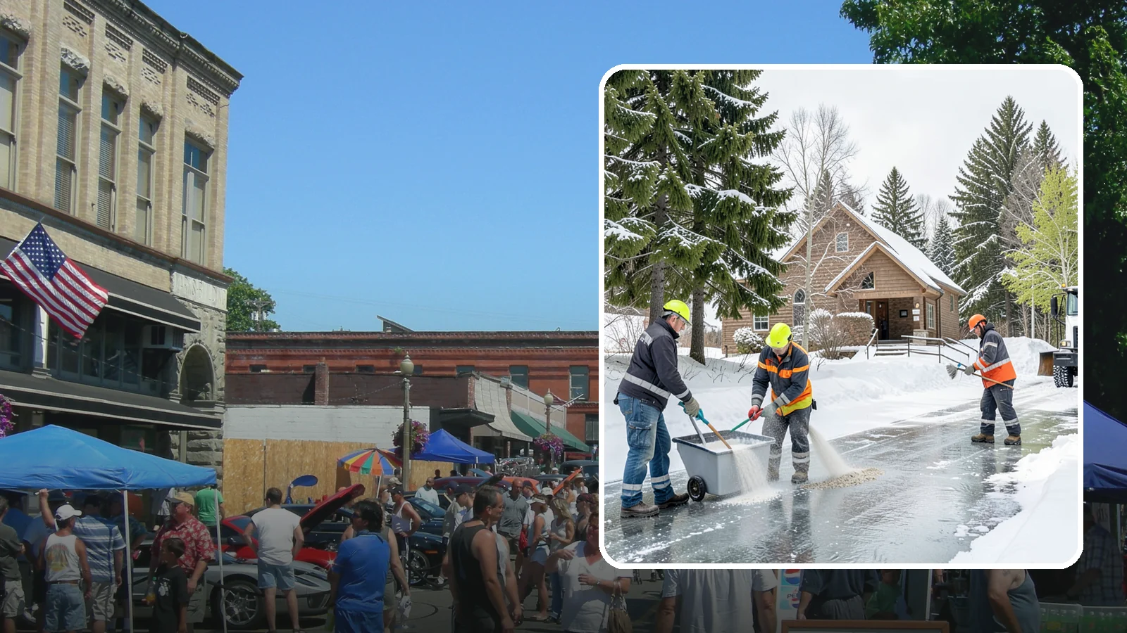 Church Deicing in Snohomish, Snohomish County, WA - Deicing for churches and worship centers, keeping entrances, ramps, and lots safe for congregations that gather early on frozen...