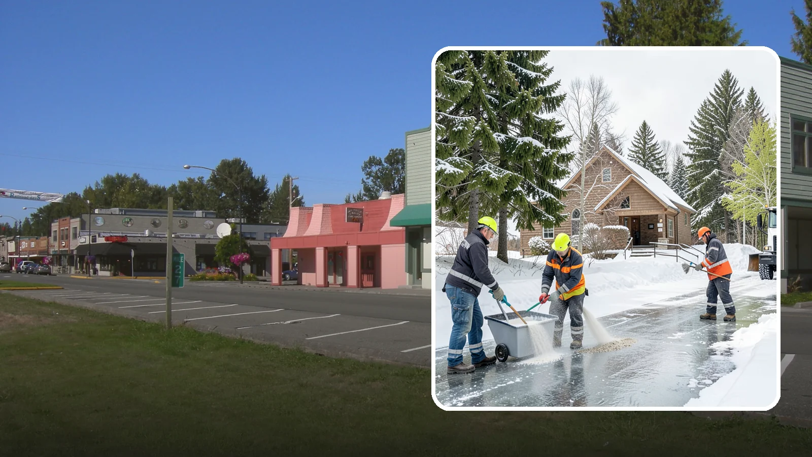 Church Deicing in Snoqualmie, King County, WA - Deicing for churches and worship centers, keeping entrances, ramps, and lots safe for congregations that gather early on frozen...
