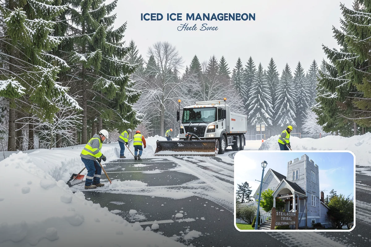 Church Deicing in Steilacoom, Pierce County, WA - Protects older and mobility-limited members from falls