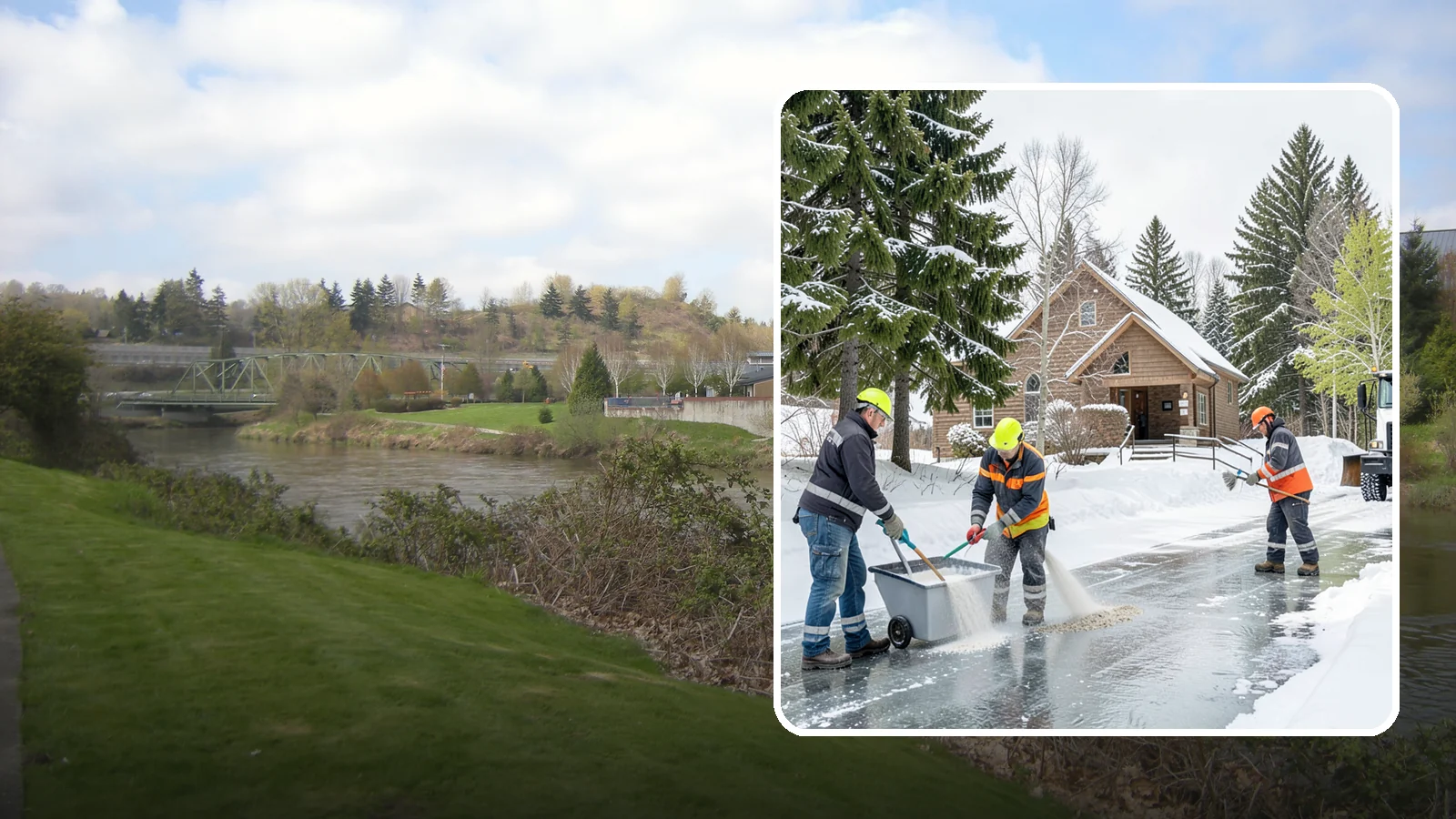 Church Deicing in Tukwila, King County, WA - Deicing for churches and worship centers, keeping entrances, ramps, and lots safe for congregations that gather early on frozen...