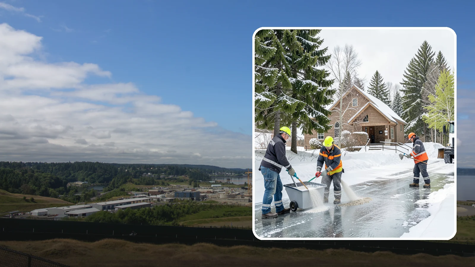 Church Deicing in University Place, Pierce County, WA - Deicing for churches and worship centers, keeping entrances, ramps, and lots safe for congregations that gather early on frozen...
