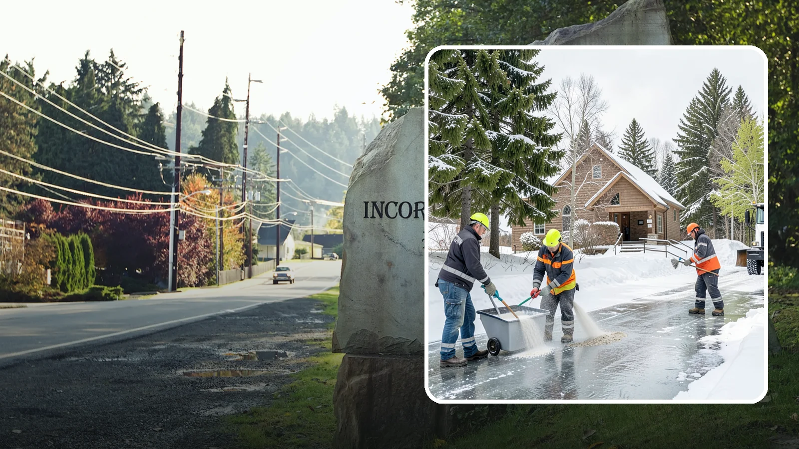 Church Deicing in Wilkeson, Pierce County, WA - Deicing for churches and worship centers, keeping entrances, ramps, and lots safe for congregations that gather early on frozen...