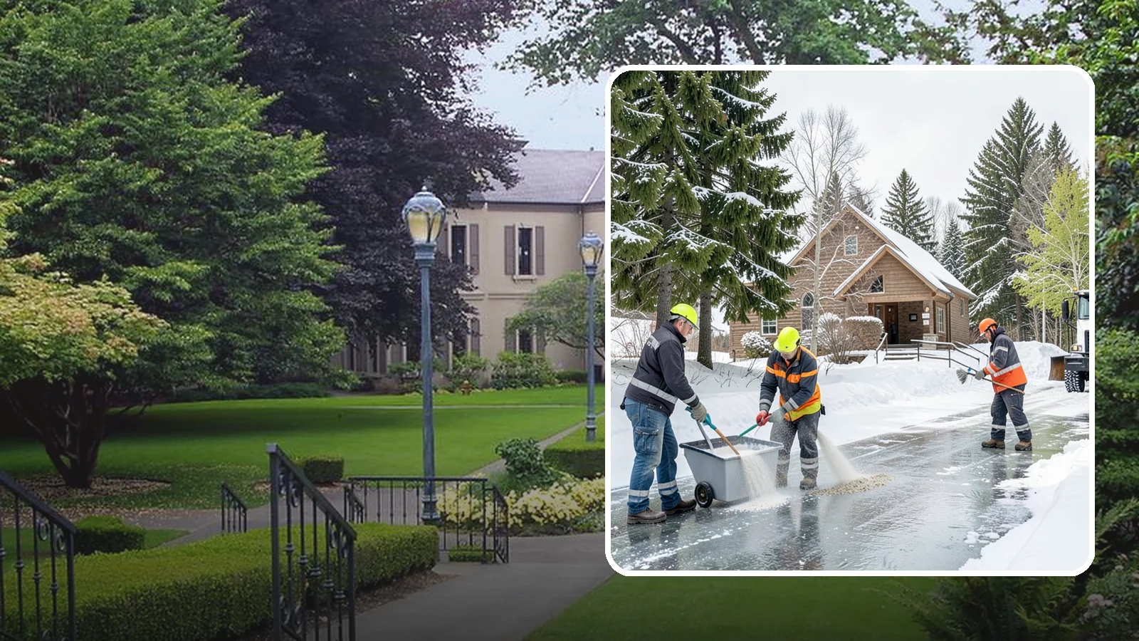 Church Deicing in Woodinville, King County, WA - Deicing for churches and worship centers, keeping entrances, ramps, and lots safe for congregations that gather early on frozen...
