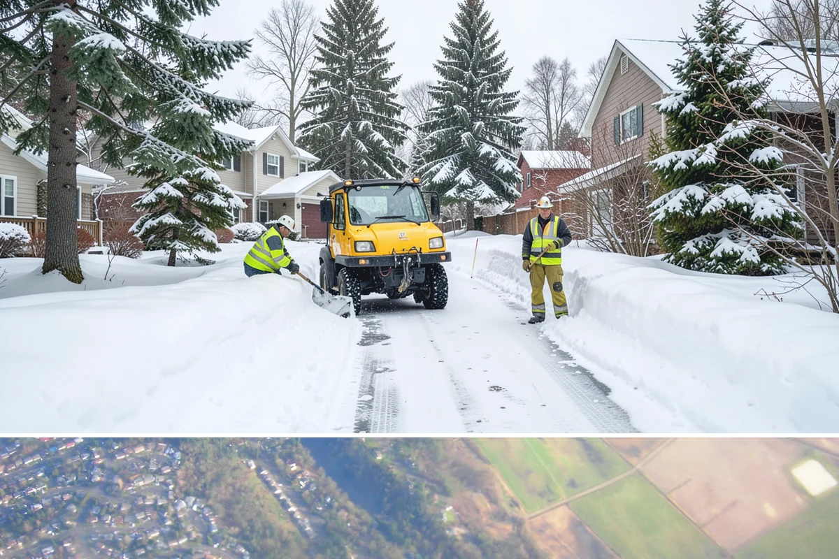Church Parking Lot Snow Removal in Algona, King County, WA - Church lots in the Puget Sound area need the most winter service from December through February, peaking around the holiday...