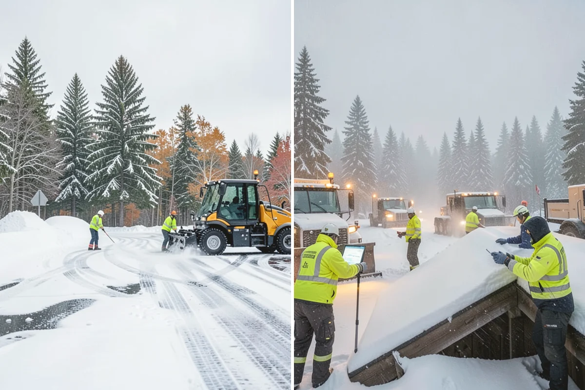 Church Parking Lot Snow Removal in Anacortes, Skagit County, WA - Coordinate the service and event calendar with church staff