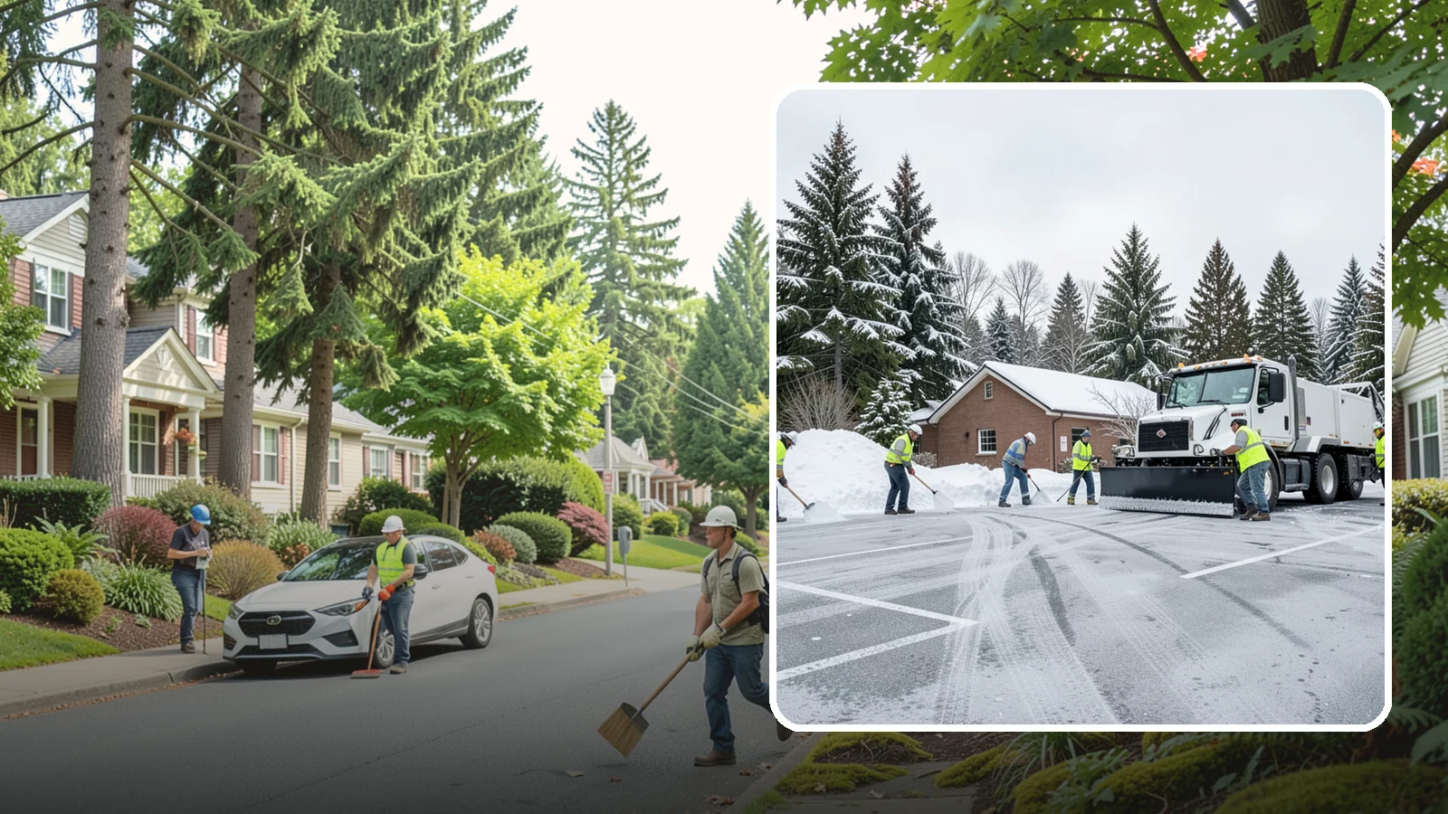 Church Parking Lot Snow Removal in Beaux Arts Village, King County, WA - We clear church lots ahead of weekend services so Western Washington congregations gather safely in winter.