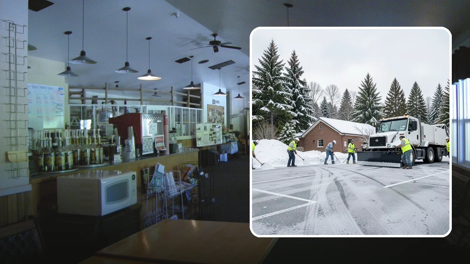 Church Parking Lot Snow Removal in Black Diamond, King County, WA - We clear church lots ahead of weekend services so Western Washington congregations gather safely in winter.