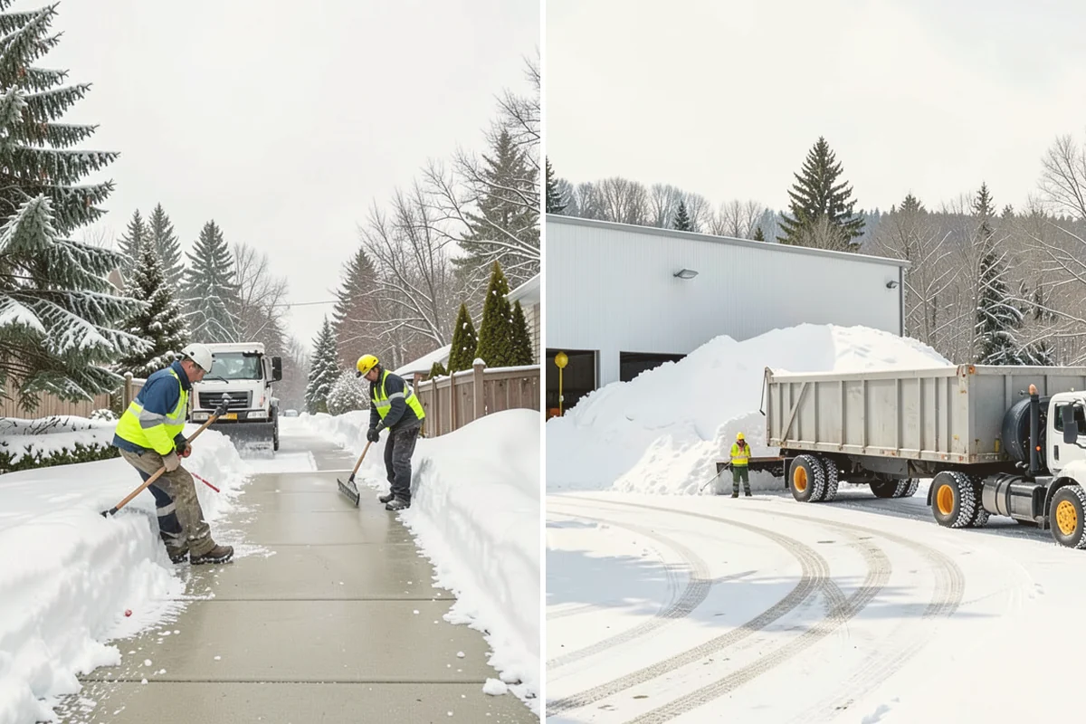 Church Parking Lot Snow Removal in Bothell, King County, WA - Coordinate the service and event calendar with church staff