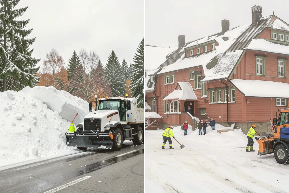 Church Parking Lot Snow Removal in Brier, Snohomish County, WA - Coordinate the service and event calendar with church staff