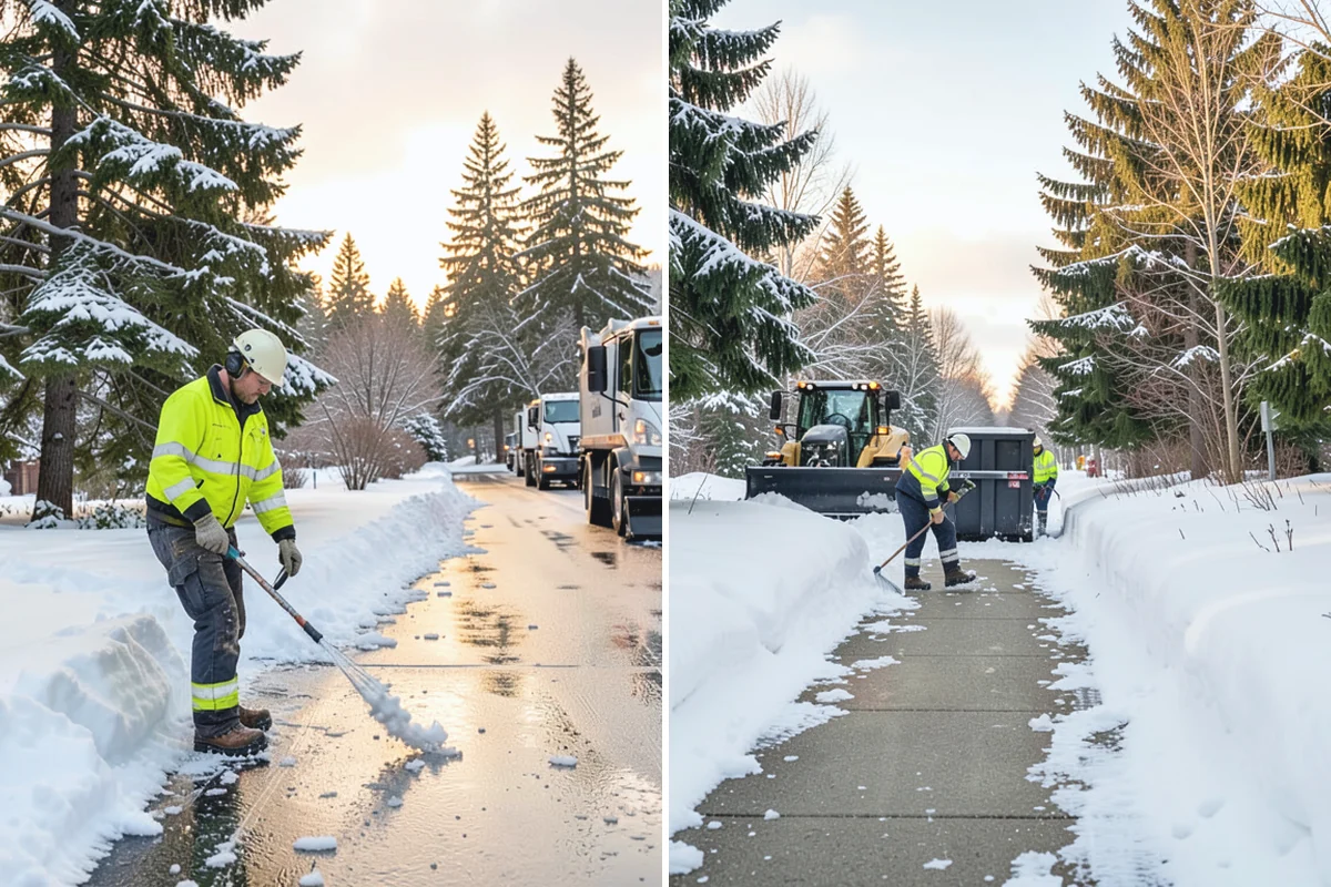 Church Parking Lot Snow Removal in Buckley, Pierce County, WA - Coordinate the service and event calendar with church staff