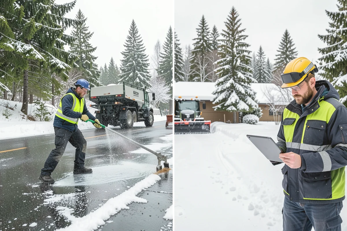 Church Parking Lot Snow Removal in Burlington, Skagit County, WA - Coordinate the service and event calendar with church staff