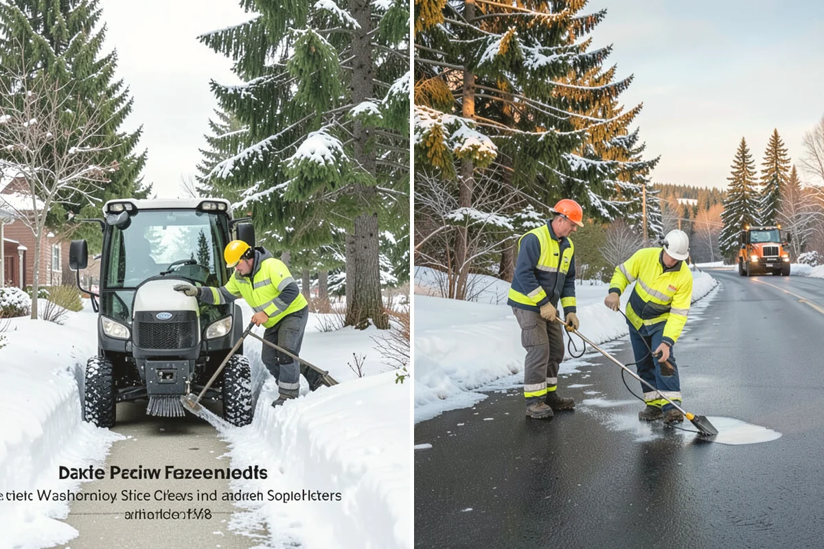 Church Parking Lot Snow Removal in Carnation, King County, WA - Coordinate the service and event calendar with church staff