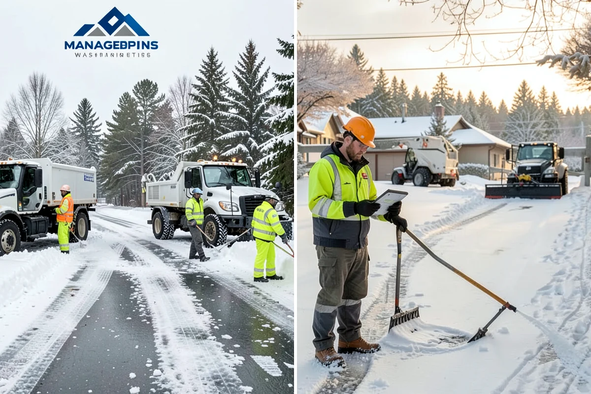 Church Parking Lot Snow Removal in Concrete, Skagit County, WA - Coordinate the service and event calendar with church staff