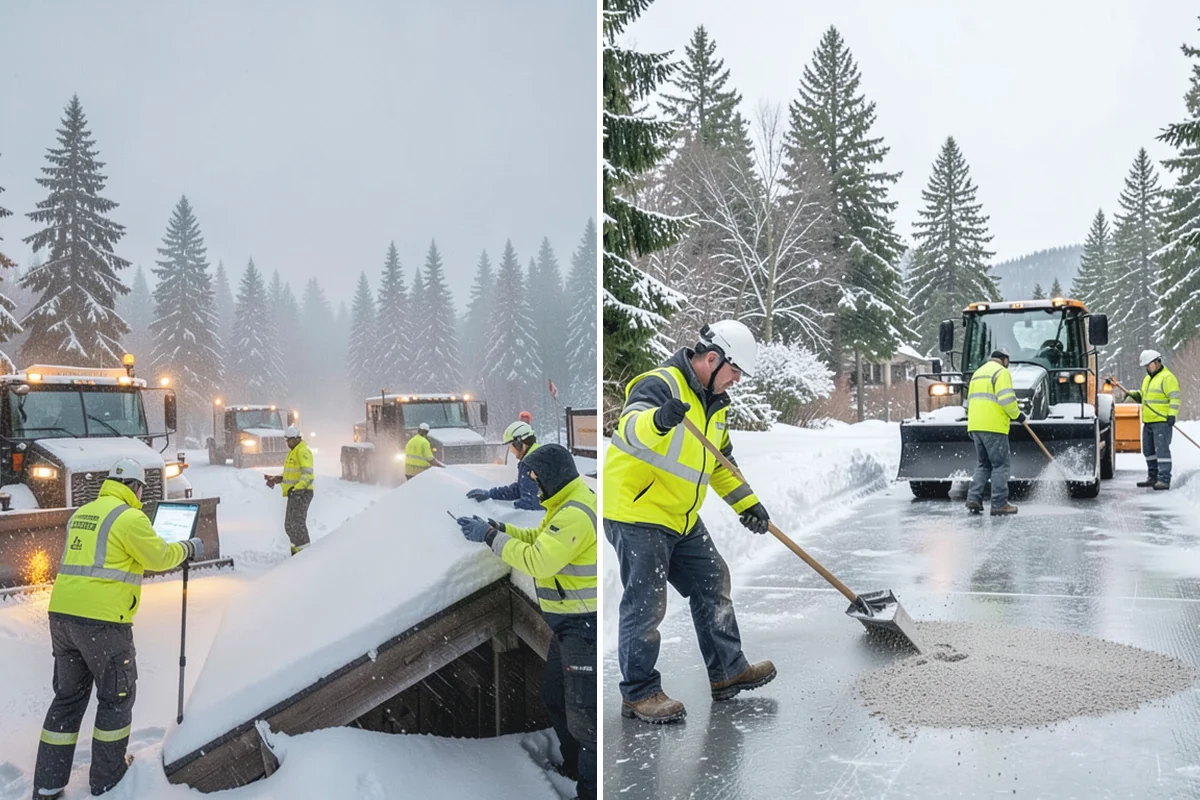 Church Parking Lot Snow Removal in Darrington, Snohomish County, WA - Coordinate the service and event calendar with church staff